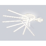 Потолочный светодиодный светильник Ambrella light FL6241 WH белый 135W 3000K-6400K 900*750*230 (ПДУ ИК), фото7