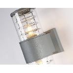 Светильник Ambrella light ST2523/2 GR/CL серый/прозрачный IP54 E27/2 max 40W 305*110*155, фото4