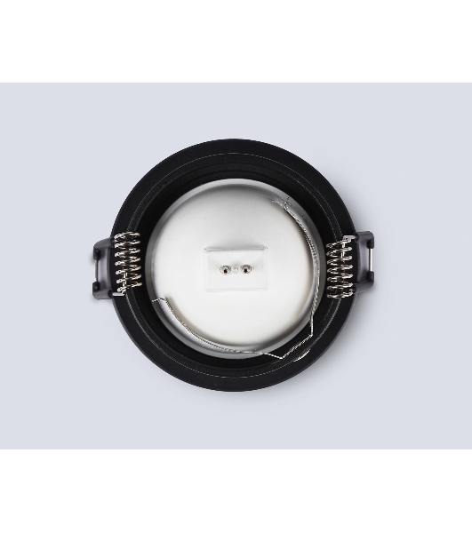 Встраиваемый точечный светильник Ambrella light TN102802 BK черный GU5.3 D71*34