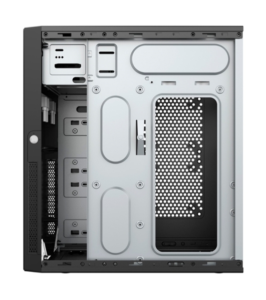 Компьютерный корпус MidiTower Powerman DA812BK черный PM-500ATX-F 2хUSB 2.0+2хUSB 3.0 Audio ATX