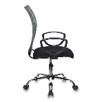 Кресло Бюрократ CH-599AXSL/32G/TW-11 серый/черный, сетка, 120 кг, механизм качания, фото12