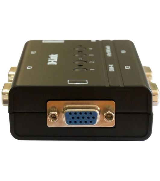 Переключатель KVM D-link DKVM-4K/B3A 4-портовый KVM-переключатель с портами VGA и PS/2