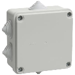Коробка распаячная ОП 100х100х50 IP55 KM41234 IEK UKO11-100-100-050-K41-55, фото6