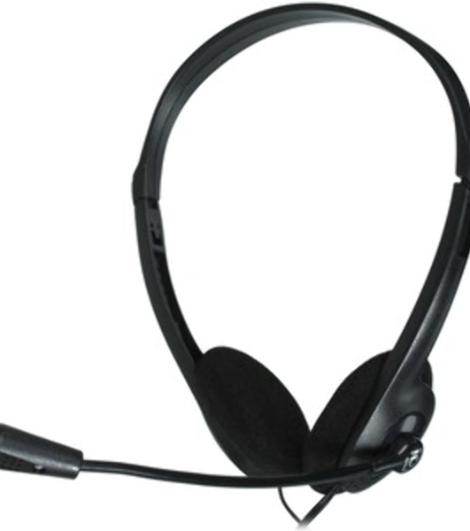 Гарнитура Oklick HS-M143VB чёрный, проводная, 3.5 мм
