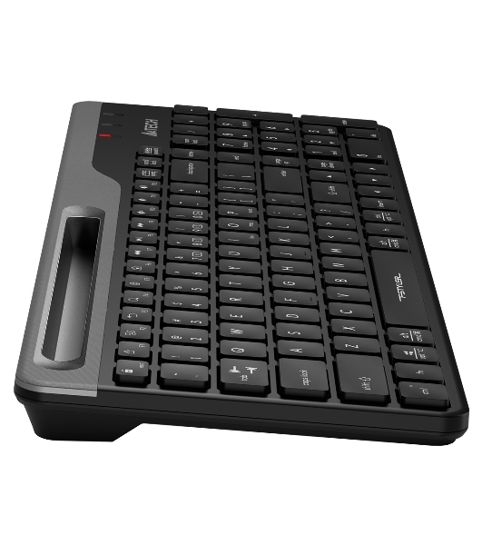 Клавиатура беспроводная A4Tech Fstyler FBK25, USB, Bluetooth/Радиоканал, черный/серый