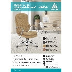 Кресло Бюрократ T-9950SL Fabric Alfa 44 серый, ткань, фото15