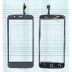 Сенсорное стекло (тачскрин) для ZTE Blade A310, серое, фото4