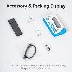 Корпус для SSD Vention USB 3.1 Gen 2-C M.2 NVMe Серый, фото15