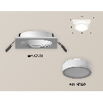 Комплект встраиваемого светильника Ambrella light XC7631041 SWH/FR белый песок/белый матовый MR16 GU5.3 (C7631, N7120), фото 1