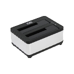 Докстанция 2x2,5'/3,5' SATAIII AgeStar 3UBT8 (SILVER) USB 3.0, пластик, серебристый, фото2