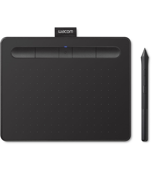 Графический планшет Wacom Intuos S Bluetooth CTL-4100WLK-N Bluetooth/USB черный