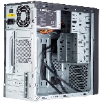 Корпус Foxline FL-733R-450W, Mini-Tower, чёрный, БП 450 Вт, фото5