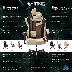 Кресло Бюрократ VIKING 7 KNIGHT BL FABRIC синий, ткань, 120 кг, механизм качания, фото35