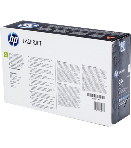 Тонер Картридж HP 26X CF226X черный для HP LJ Pro M402/M426 (9000стр.)