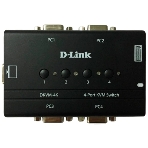Переключатель KVM D-link DKVM-4K/B3A 4-портовый KVM-переключатель с портами VGA и PS/2, фото8