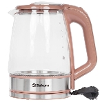 Чайник электрический Sakura SA-2722BR 2,2л,стекл,темный шоколад, фото9