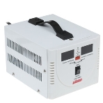 Стабилизатор напряжения Powerman AVS-D Voltage Regulator 1000VA, Digital Indication, 2x Schuko Outlets, 1m Power Cord, 230V, 1 year warranty, белый, фото7