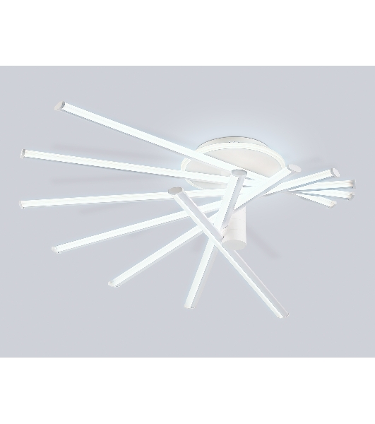 Потолочный светодиодный светильник Ambrella light FL6241 WH белый 135W 3000K-6400K 900*750*230 (ПДУ ИК)