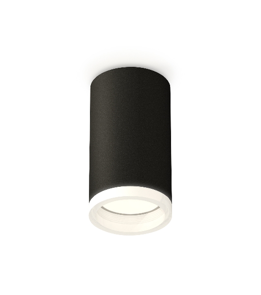 Светильник Ambrella Light XS6323040 SBK/FR черный песок/белый матовый MR16 GU5.3 (C6323, N6245)