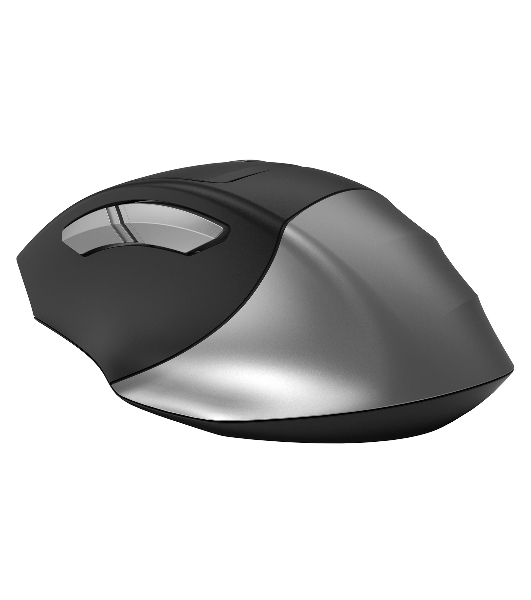 Мышь беспроводная A4Tech Fstyler FG35 серый/черный, 2000 dpi, радиоканал, USB, кнопки - 6