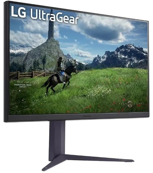 Монитор 31.5' LG UltraGear 32GS85Q-B IPS 2560x1440, 180 Гц, 1 мс, 16:9, 350 кд/м2, 2xHDMI, 1хDP, 1x3.5 мм, черный