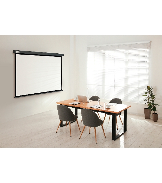 Экран Cactus 168x299см Wallscreen CS-PSW-168X299-SG 16:9 настенно-потолочный рулонный серый