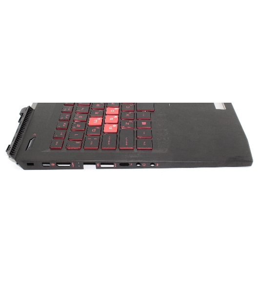 Клавиатура для ноутбука HP Omen 15-CE черная с подсветкой, Топкейс