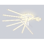 Потолочный светодиодный светильник Ambrella light FL6241 WH белый 135W 3000K-6400K 900*750*230 (ПДУ ИК), фото3