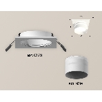 Комплект встраиваемого светильника Ambrella light XC7631042 SWH/FR белый песок/белый матовый MR16 GU5.3 (C7631, N7141), фото 1