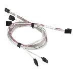 Кабель SuperMicro CBL-SAST-0556 HDmSAS-4xSATA 90/90/75/75cm, фото2