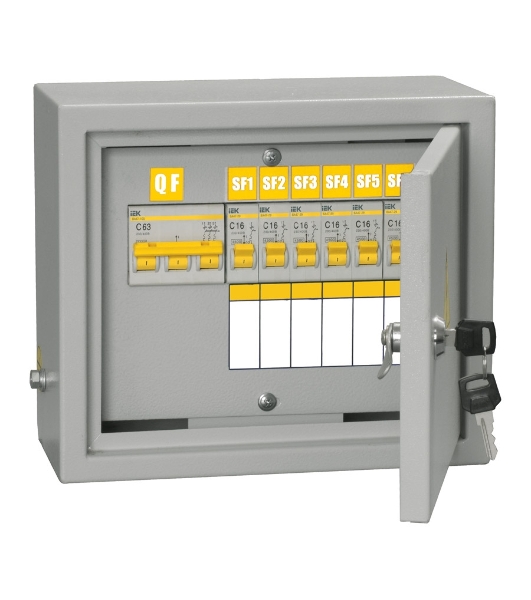 Щит ОЩВ-6/ОЩВ-3-63-6-0 (ВВ63А 6х16А) IP31 IEK MSM10-3N-06-31