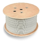 Кабель сетевой Buro UTP 4 пары cat6 solid 0.55мм Cu 305м серый, фото 1