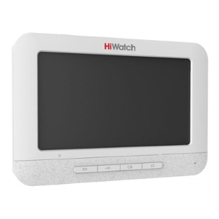 Видеодомофон HiWatch DS-D100MF серебристый