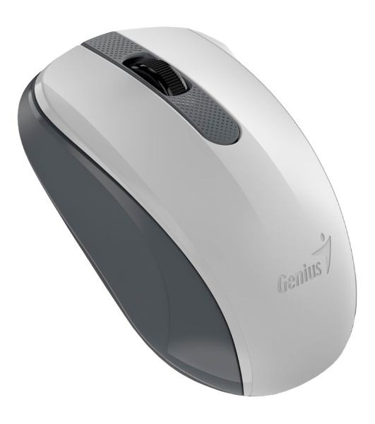 Мышь беспроводная Genius NX-8008S белый/серый, 1200 dpi, радиоканал, USB, кнопки - 3