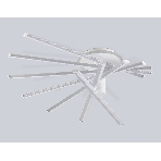 Потолочный светодиодный светильник Ambrella light FL6241 WH белый 135W 3000K-6400K 900*750*230 (ПДУ ИК), фото 1