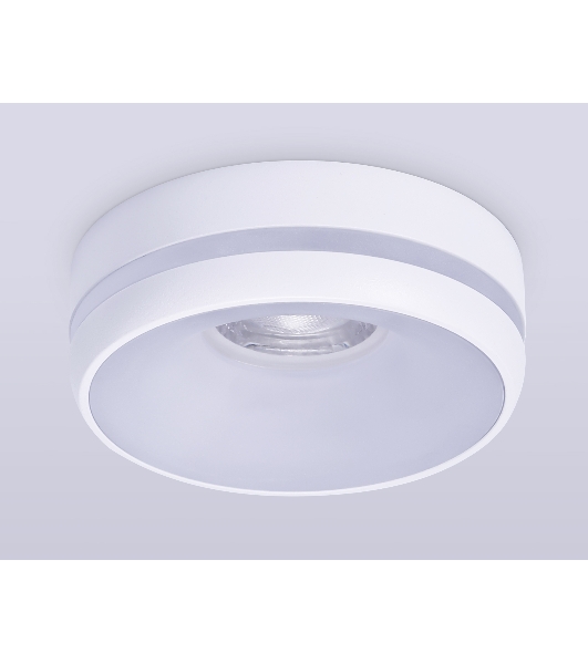 Светильник Ambrella light TN3333 SWH/FR белый песок/белый матовый GU5.3 D96*50
