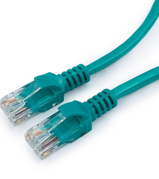 Патч-корд UTP Cablexpert cat.5e, 3м, литой, многожильный, зеленый