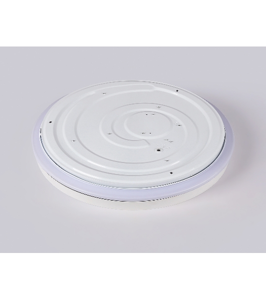 Светодиодный светильник RGB Ambrella light FZ607 WH/GD белый/золото IP20 66W 3000K-6500K+RGB D490*85 (ПДУ ИК)