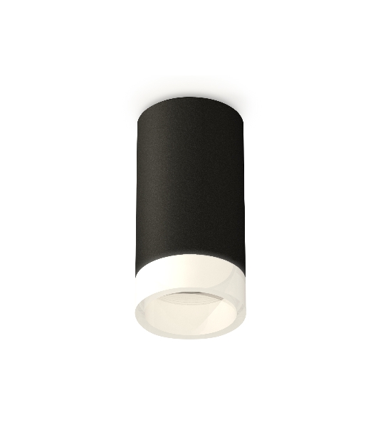 Светильник Ambrella Light XS6323041 SBK/FR черный песок/белый матовый MR16 GU5.3 (C6323, N6248)