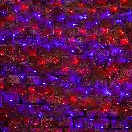 Гирлянда Neon-night Сеть 'НЕТ ЛАЙТ' 2.5мх2.5м 432 LED 26Вт 220В IP44 черный провод; красн./син., фото 1