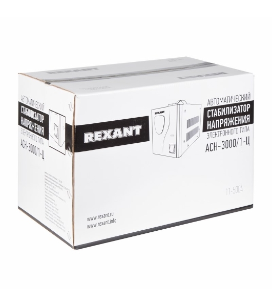 Стабилизатор напряжения Rexant AСН-3 000/1-Ц