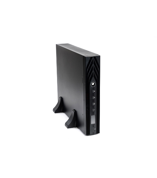 Источник бесперебойного питания SKAT-UPS 1000 RACK + 2x9Ah UPS 900 W, On-Line, sine, built-in rechargeable batteries 2 pcs x 9Ah