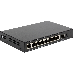 Коммутатор неуправляемый 9-портовый PoE ORIGO OS1209P/A1A 10/100 Мбит/с, фото 1