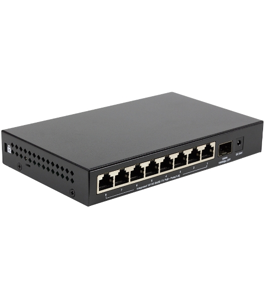 Коммутатор неуправляемый 9-портовый PoE ORIGO OS1209P/A1A 10/100 Мбит/с