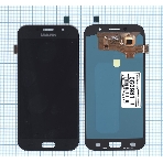 Дисплей для Samsung Galaxy A7 (2017) SM-A720F в сборе с тачскрином (OLED) черный, фото 1