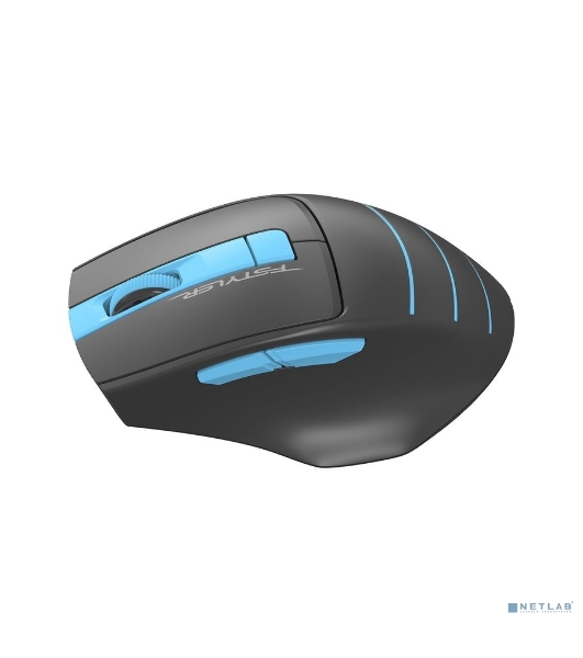 Мышь беспроводная A4Tech Fstyler FG30S серый/синий, 2000 dpi, радиоканал, USB, кнопки - 5