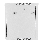Шкаф телекоммуникационный 19' настенный 9U ExeGate EC-WM-9U.450.G.GREY (19', 9U, 600x450x500 мм (ШхГхВ), передняя дверь закаленное стекло, съемные боковые панели, пыле- и влагозащита IP23, светло-серый RAL 7035), фото7