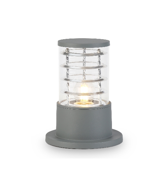 Светильник Ambrella light ST2531 GR/CL серый/прозрачный IP54 E27 max 40W D108*200