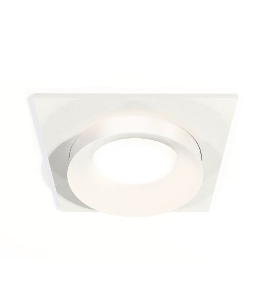 Комплект встраиваемого светильника Ambrella light XC7631044 SWH/FR белый песок/белый матовый MR16 GU5.3 (C7631, N7165)
