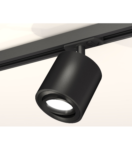 Светильник Ambrella light XT7532020 SBK/PBK черный песок/черный полированный MR16 GU5.3 (A2537, C7532, N7002)